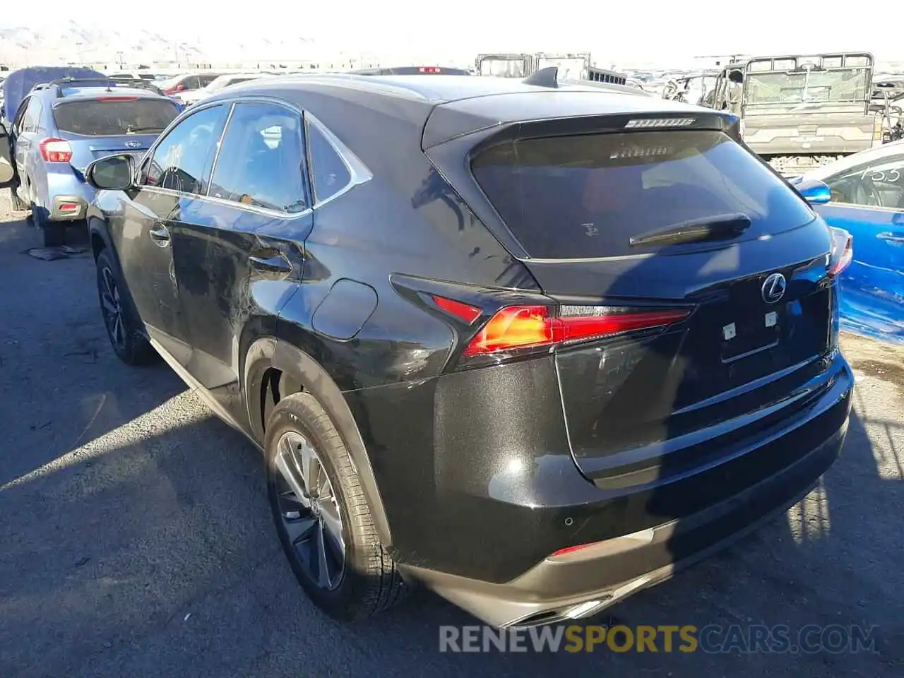 3 Photograph of a damaged car JTJGARBZ3M5033351 LEXUS NX 2021