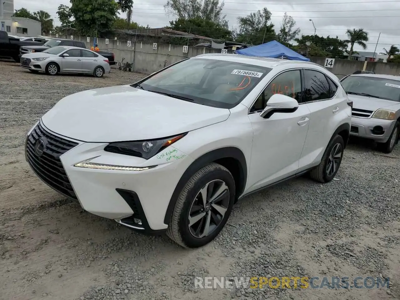 1 Photograph of a damaged car JTJGARBZ4M5020625 LEXUS NX 2021