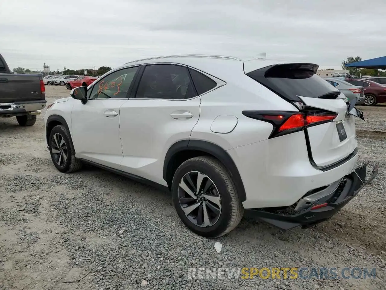 2 Photograph of a damaged car JTJGARBZ4M5020625 LEXUS NX 2021