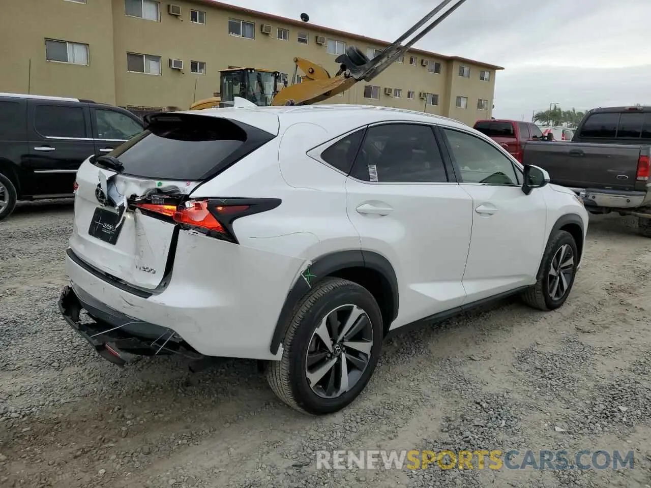 3 Photograph of a damaged car JTJGARBZ4M5020625 LEXUS NX 2021