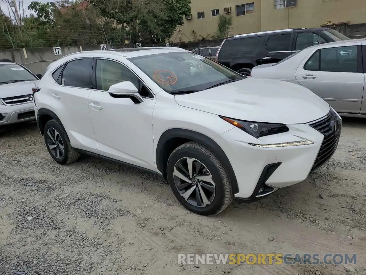 4 Photograph of a damaged car JTJGARBZ4M5020625 LEXUS NX 2021