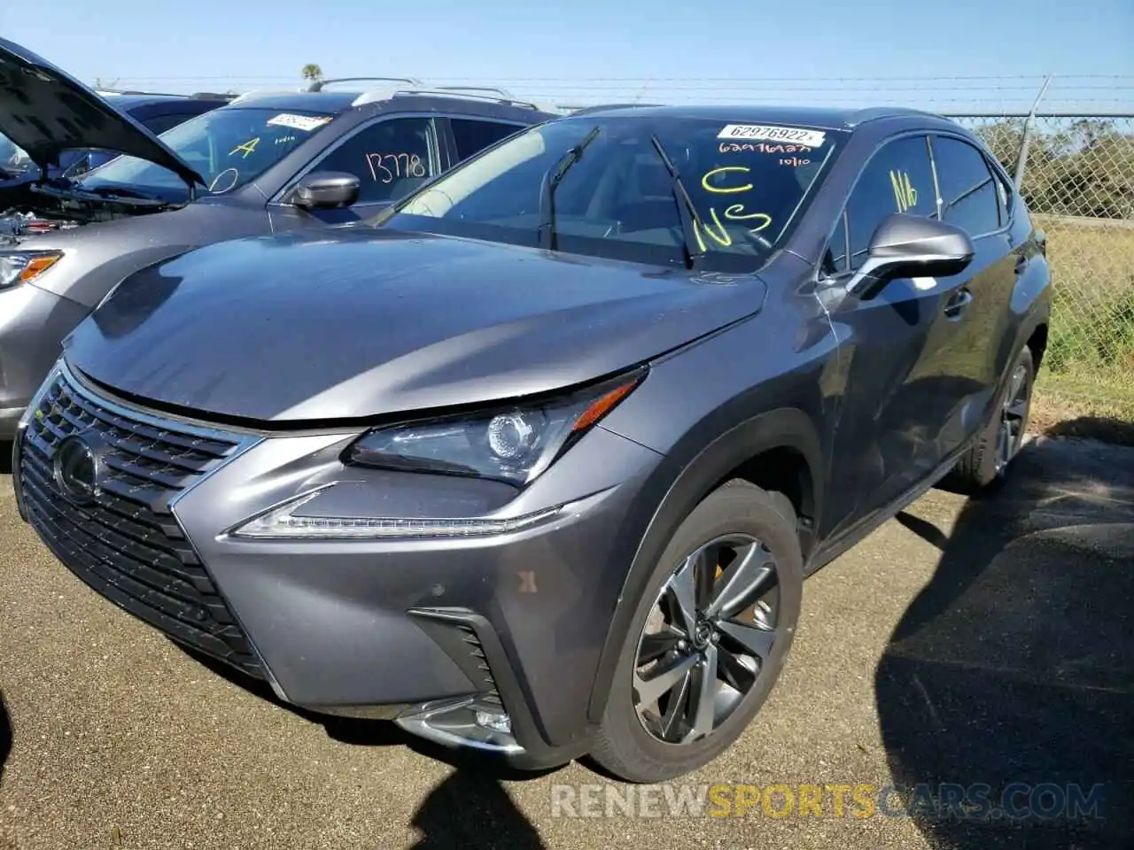 2 Photograph of a damaged car JTJGARBZ5M2190297 LEXUS NX 2021