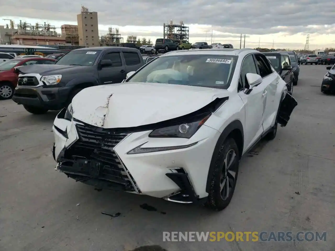 2 Photograph of a damaged car JTJGARBZ5M5029916 LEXUS NX 2021