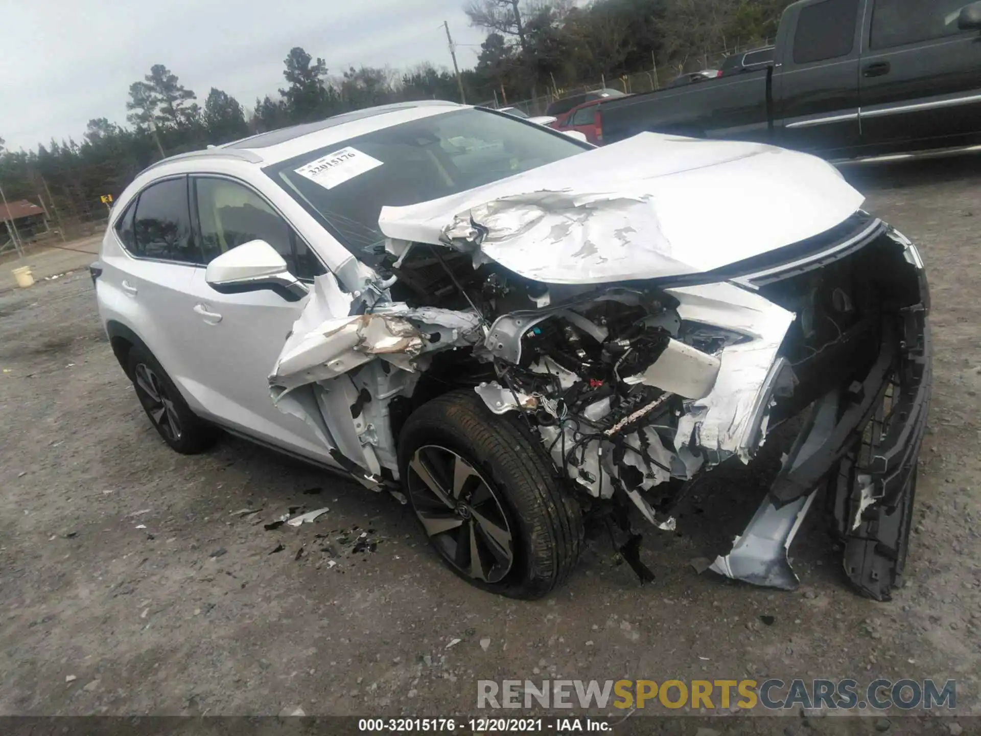 1 Photograph of a damaged car JTJGARBZ5M5033996 LEXUS NX 2021