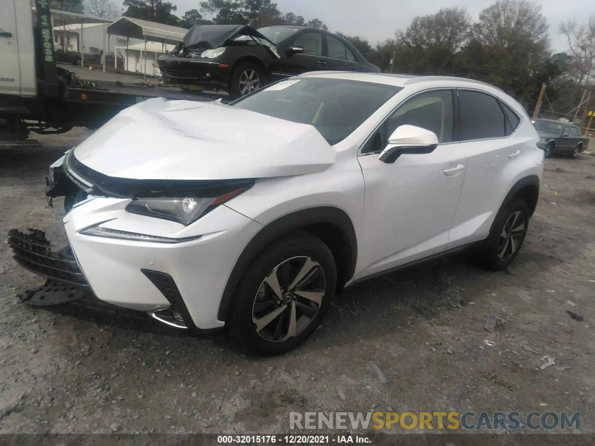 2 Photograph of a damaged car JTJGARBZ5M5033996 LEXUS NX 2021