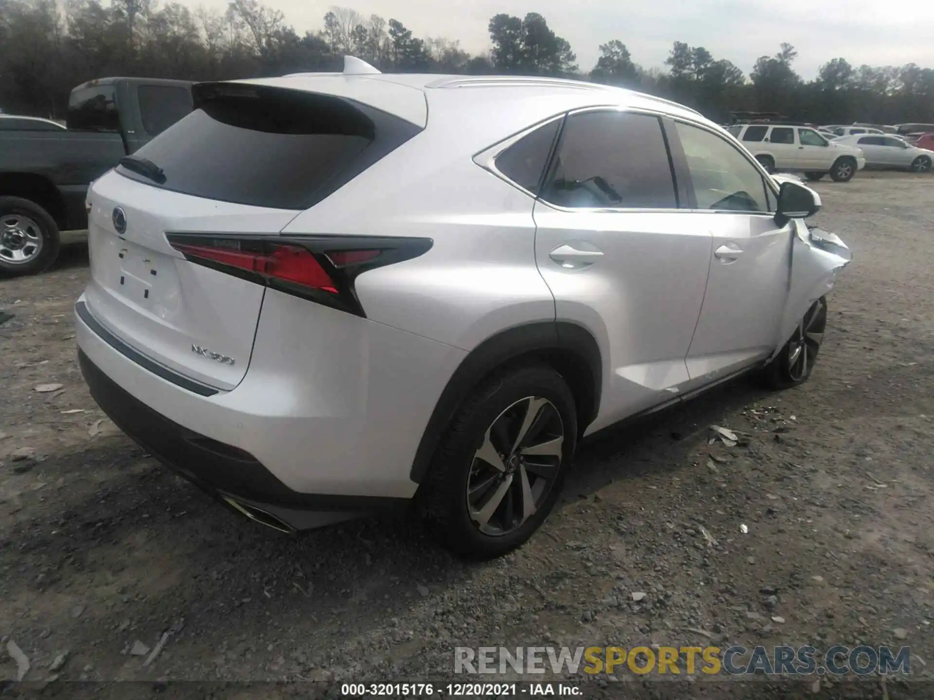 4 Photograph of a damaged car JTJGARBZ5M5033996 LEXUS NX 2021