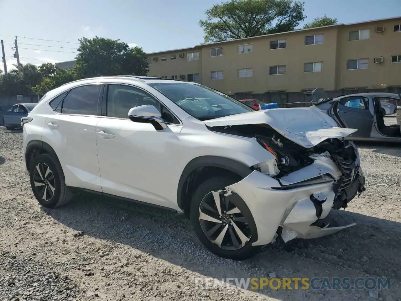 4 Photograph of a damaged car JTJGARBZ5M5034081 LEXUS NX 2021