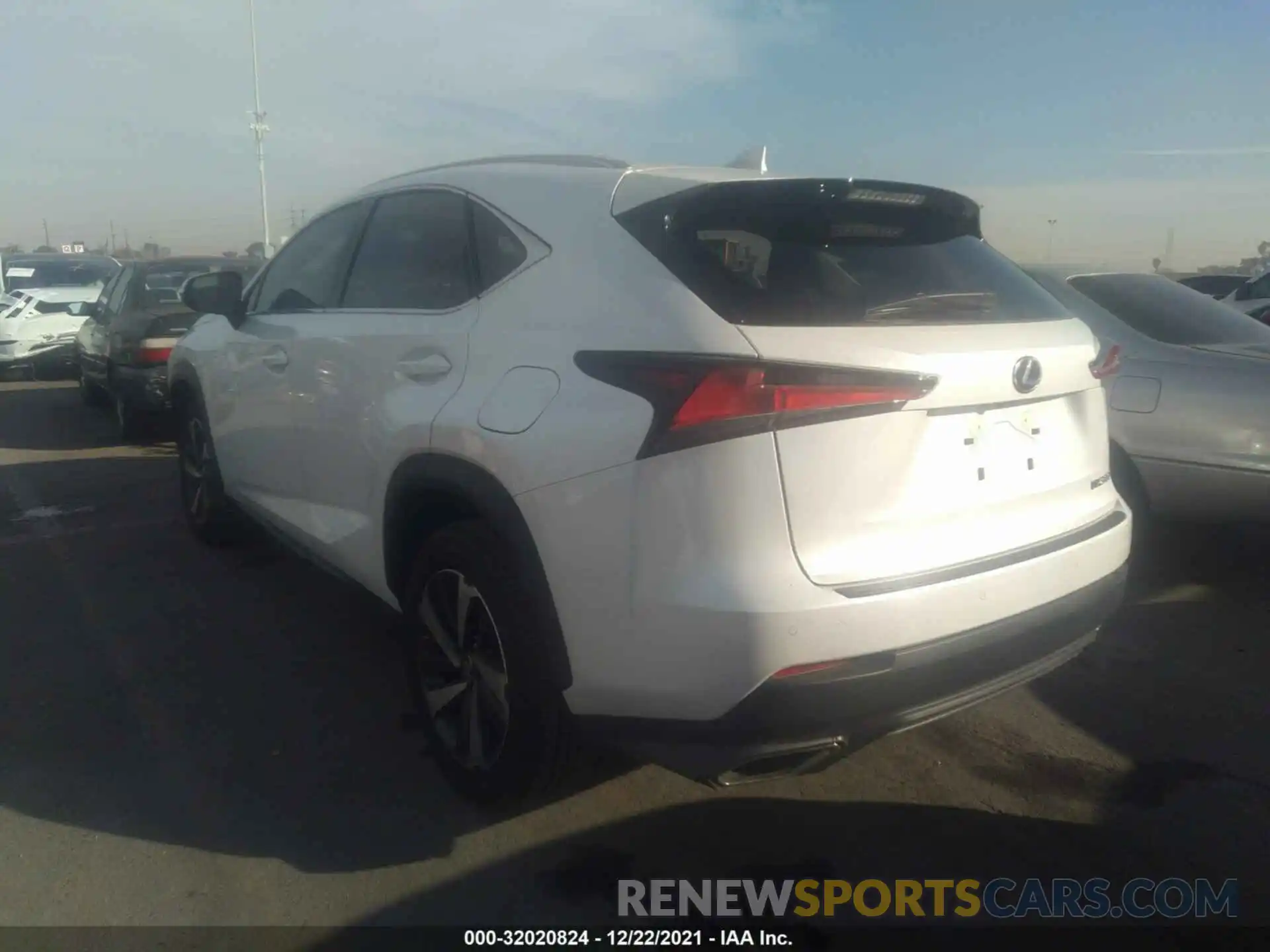 3 Photograph of a damaged car JTJGARBZ5M5035814 LEXUS NX 2021