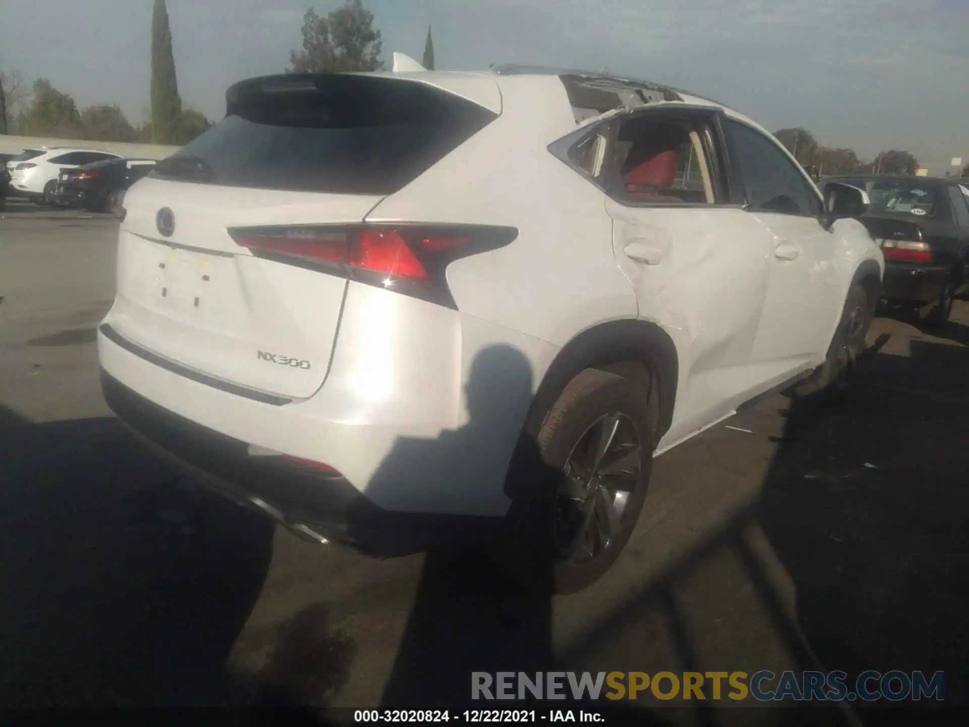 4 Photograph of a damaged car JTJGARBZ5M5035814 LEXUS NX 2021