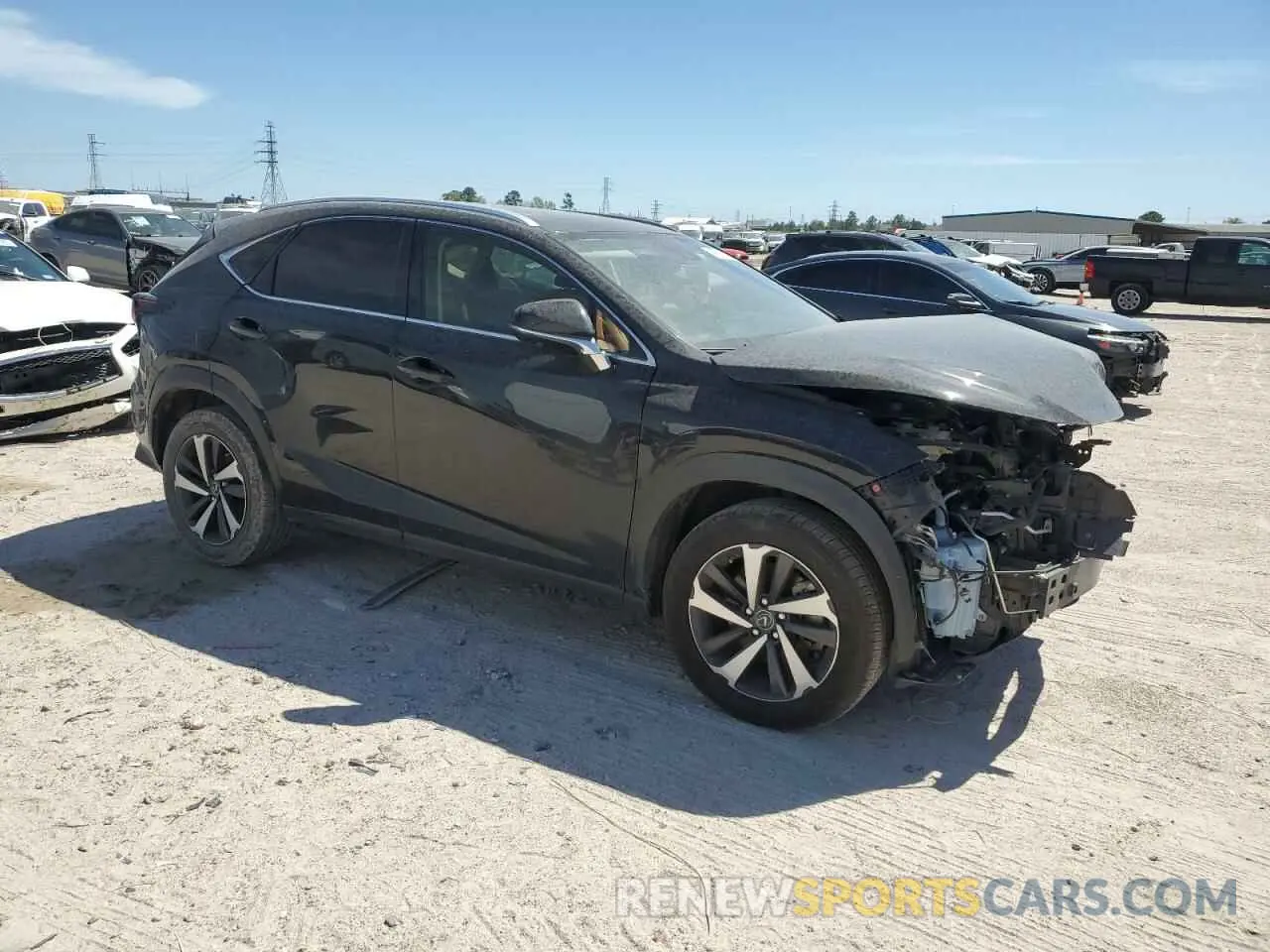 4 Photograph of a damaged car JTJGARBZ6M2181513 LEXUS NX 2021