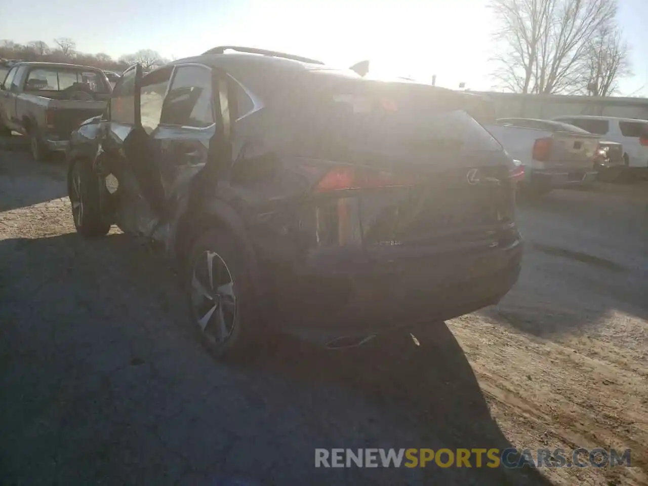 3 Photograph of a damaged car JTJGARBZ7M2182380 LEXUS NX 2021