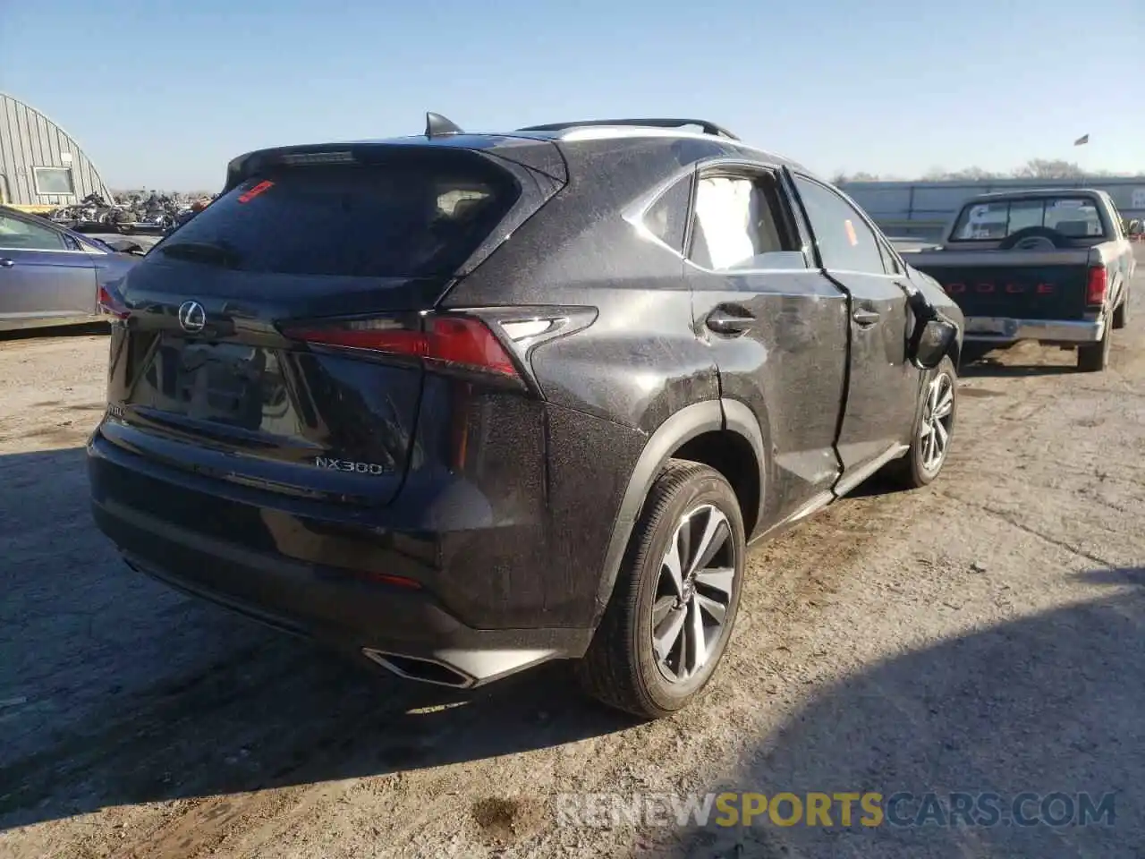 4 Photograph of a damaged car JTJGARBZ7M2182380 LEXUS NX 2021