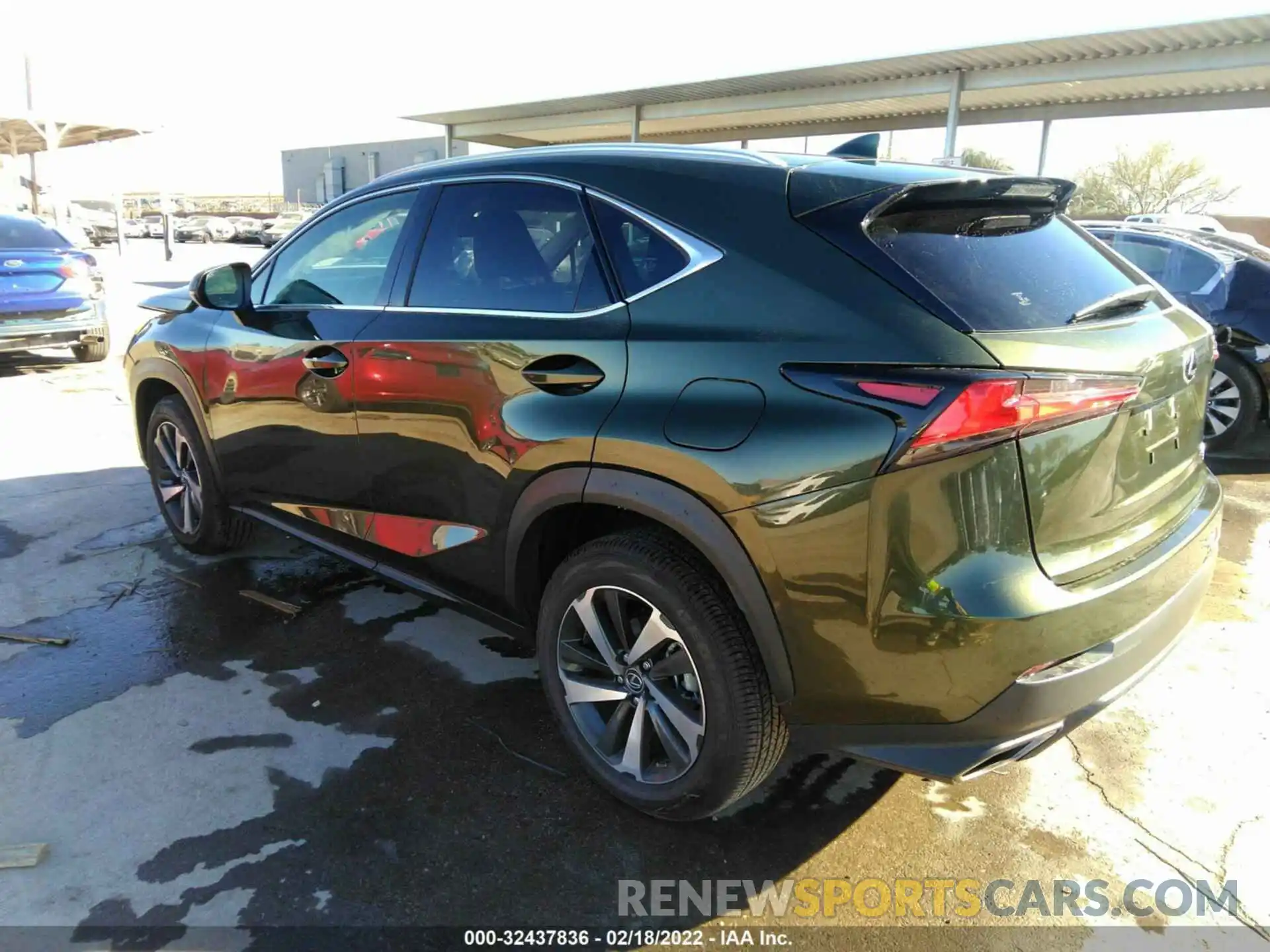 3 Photograph of a damaged car JTJGARBZ7M2184663 LEXUS NX 2021