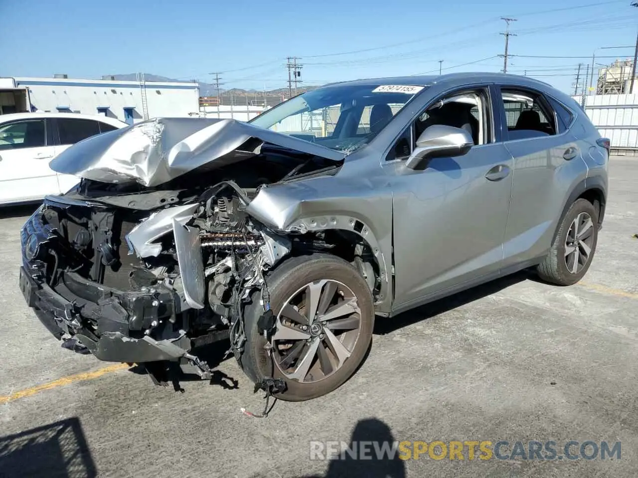 1 Photograph of a damaged car JTJGARBZ7M2191564 LEXUS NX 2021