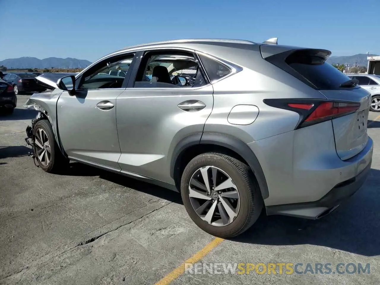 2 Photograph of a damaged car JTJGARBZ7M2191564 LEXUS NX 2021