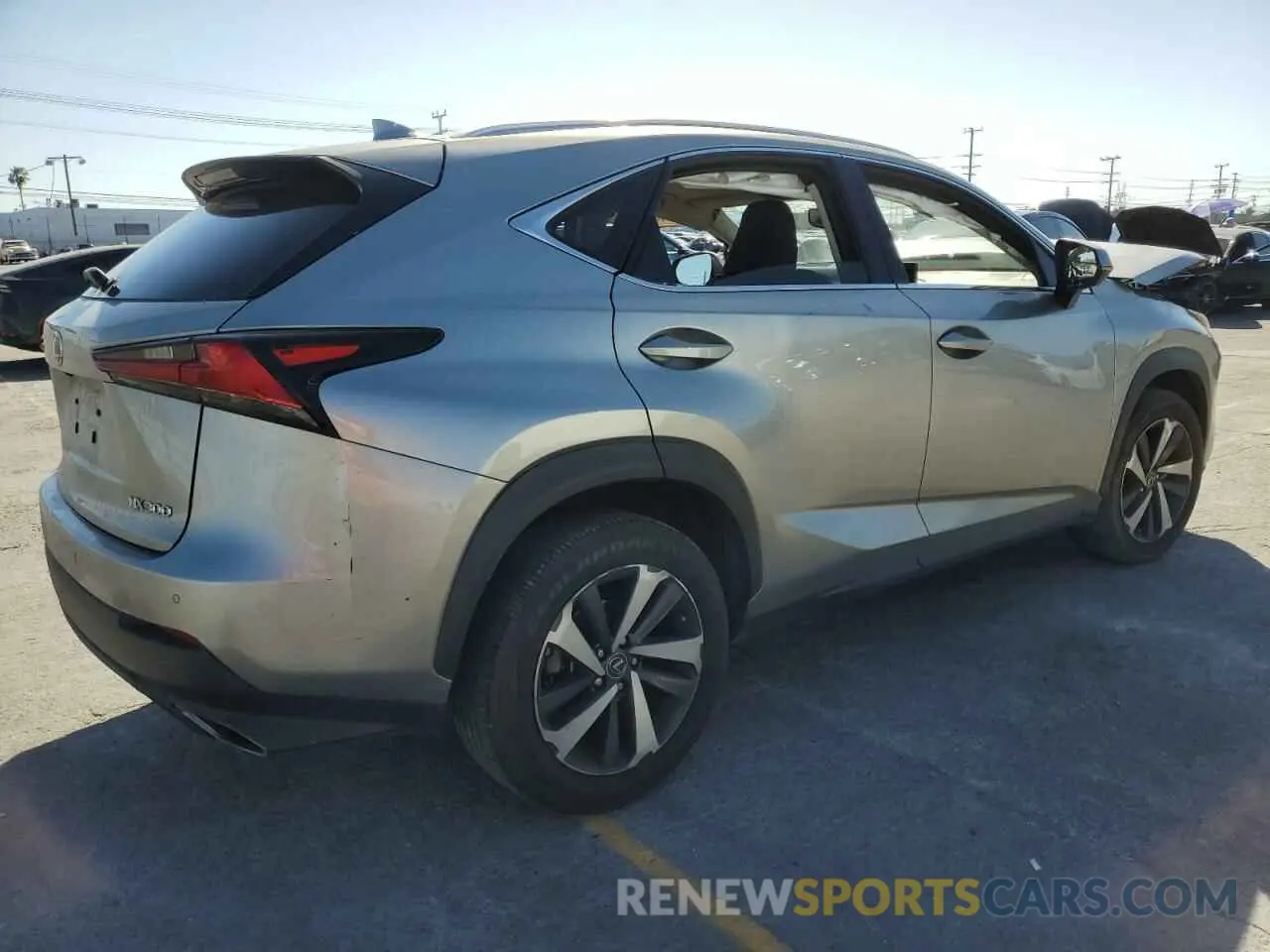 3 Photograph of a damaged car JTJGARBZ7M2191564 LEXUS NX 2021