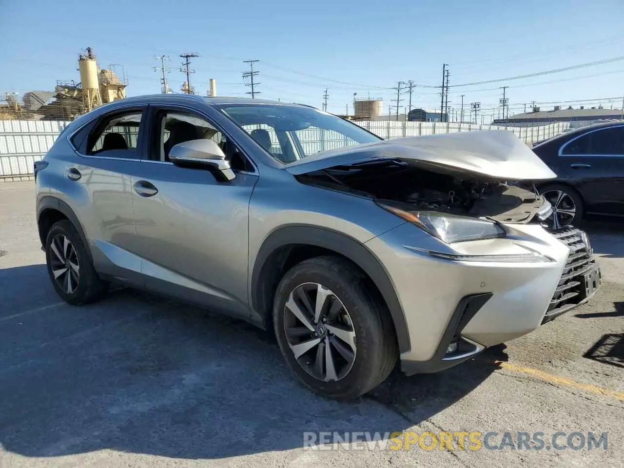4 Photograph of a damaged car JTJGARBZ7M2191564 LEXUS NX 2021