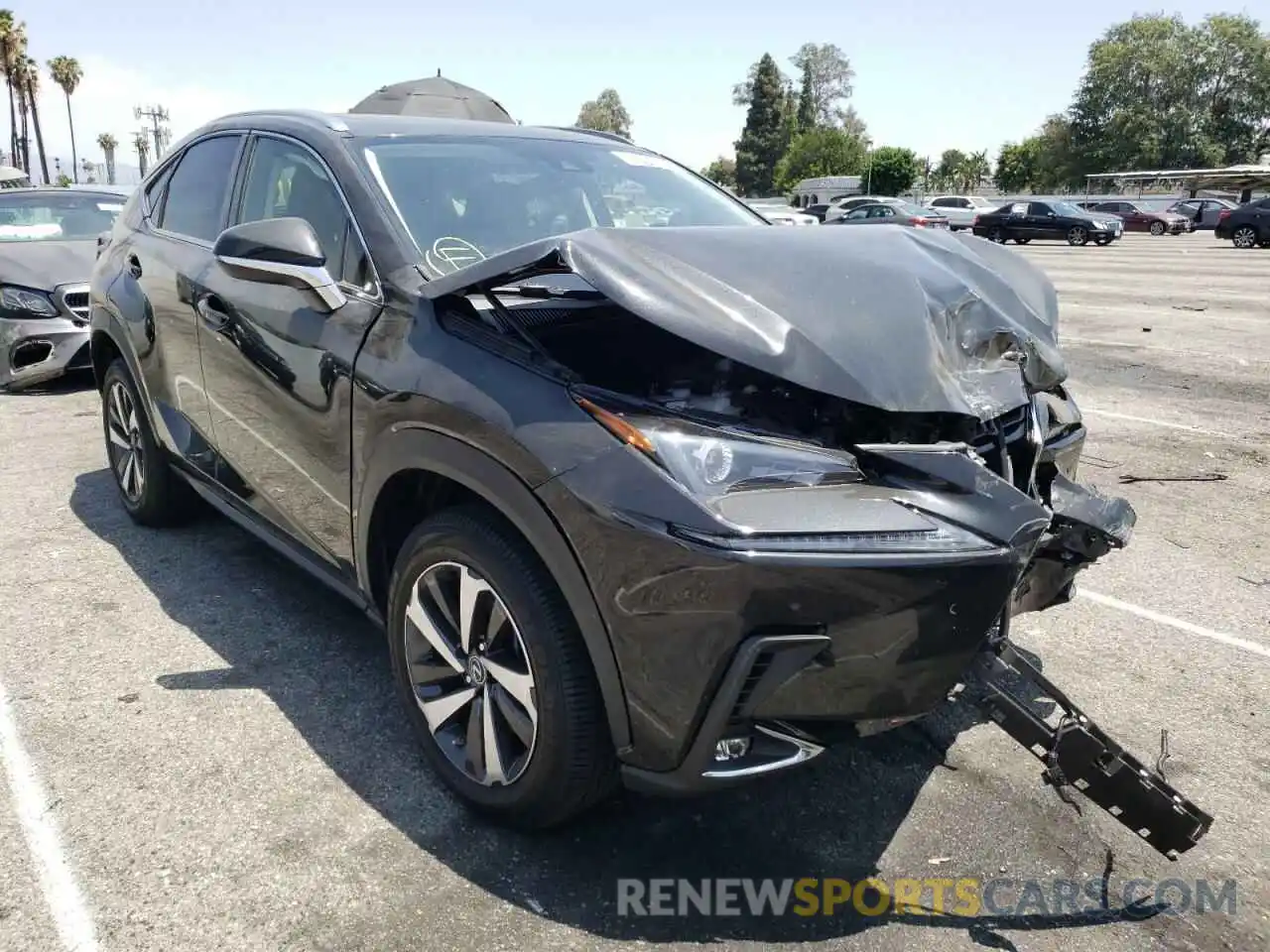 1 Photograph of a damaged car JTJGARBZ7M2198501 LEXUS NX 2021