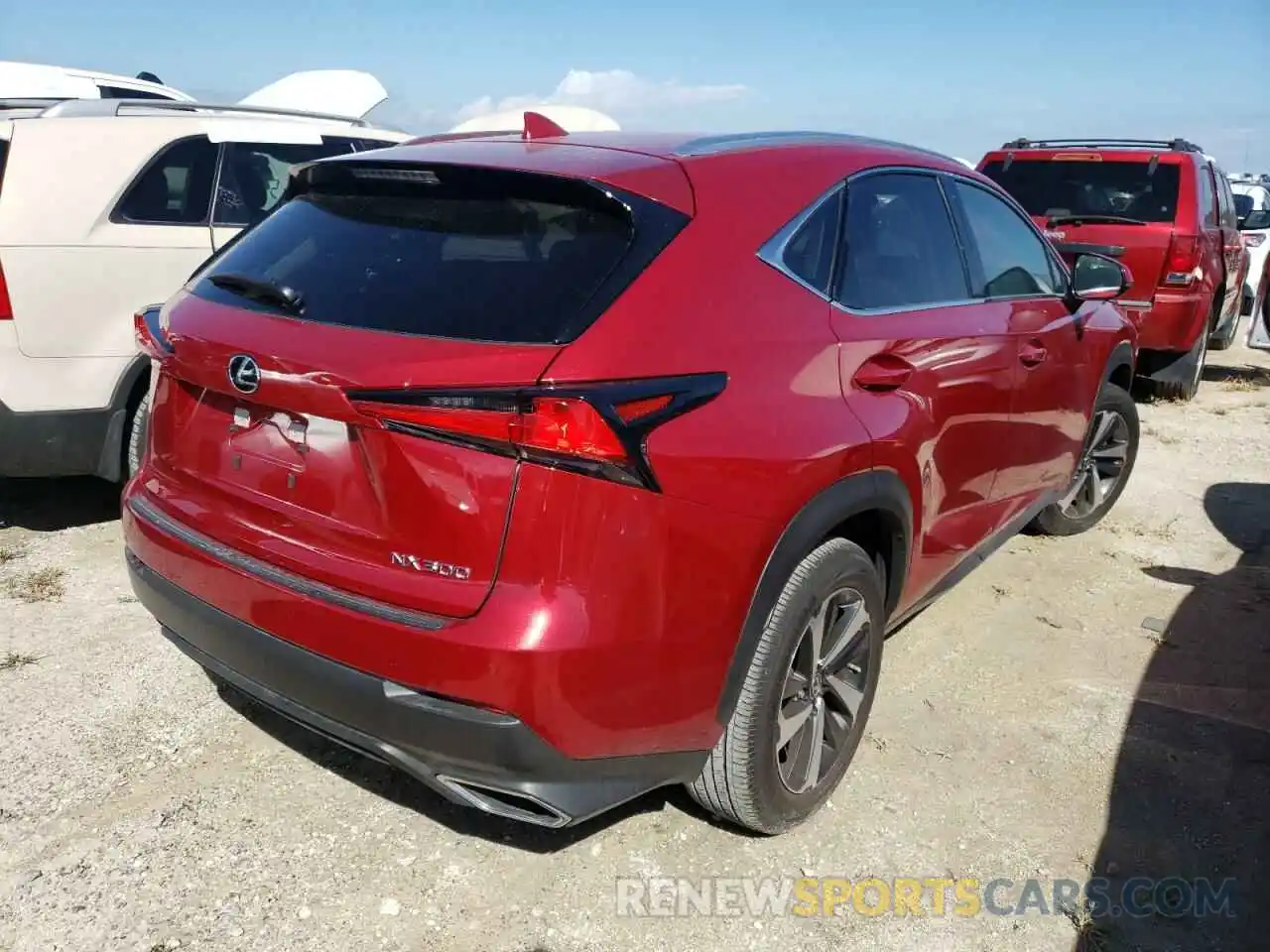 4 Photograph of a damaged car JTJGARBZ7M5027875 LEXUS NX 2021