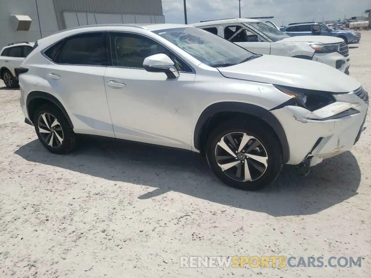 4 Photograph of a damaged car JTJGARBZ7M5032882 LEXUS NX 2021