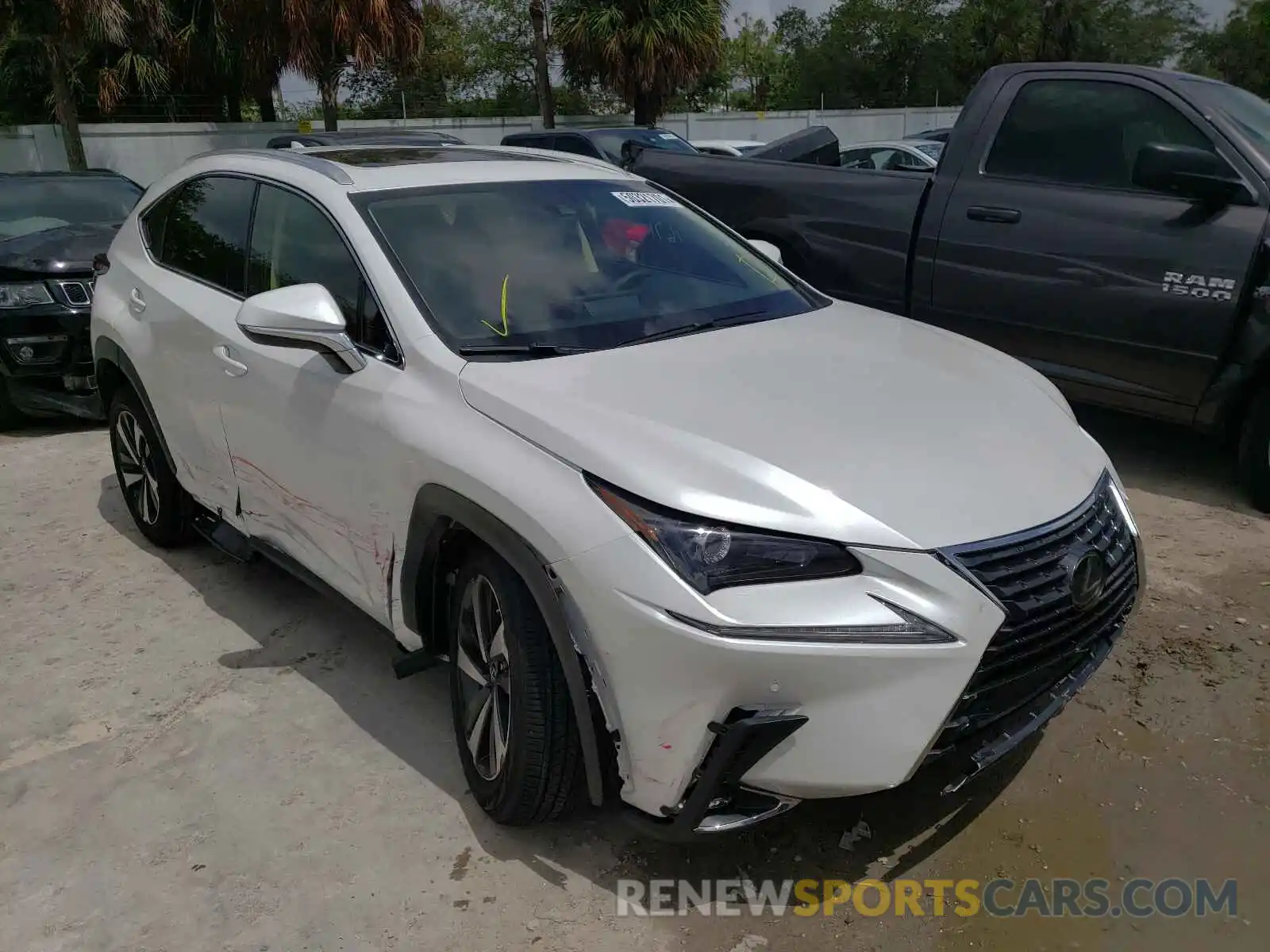 1 Photograph of a damaged car JTJGARBZ9M5029577 LEXUS NX 2021