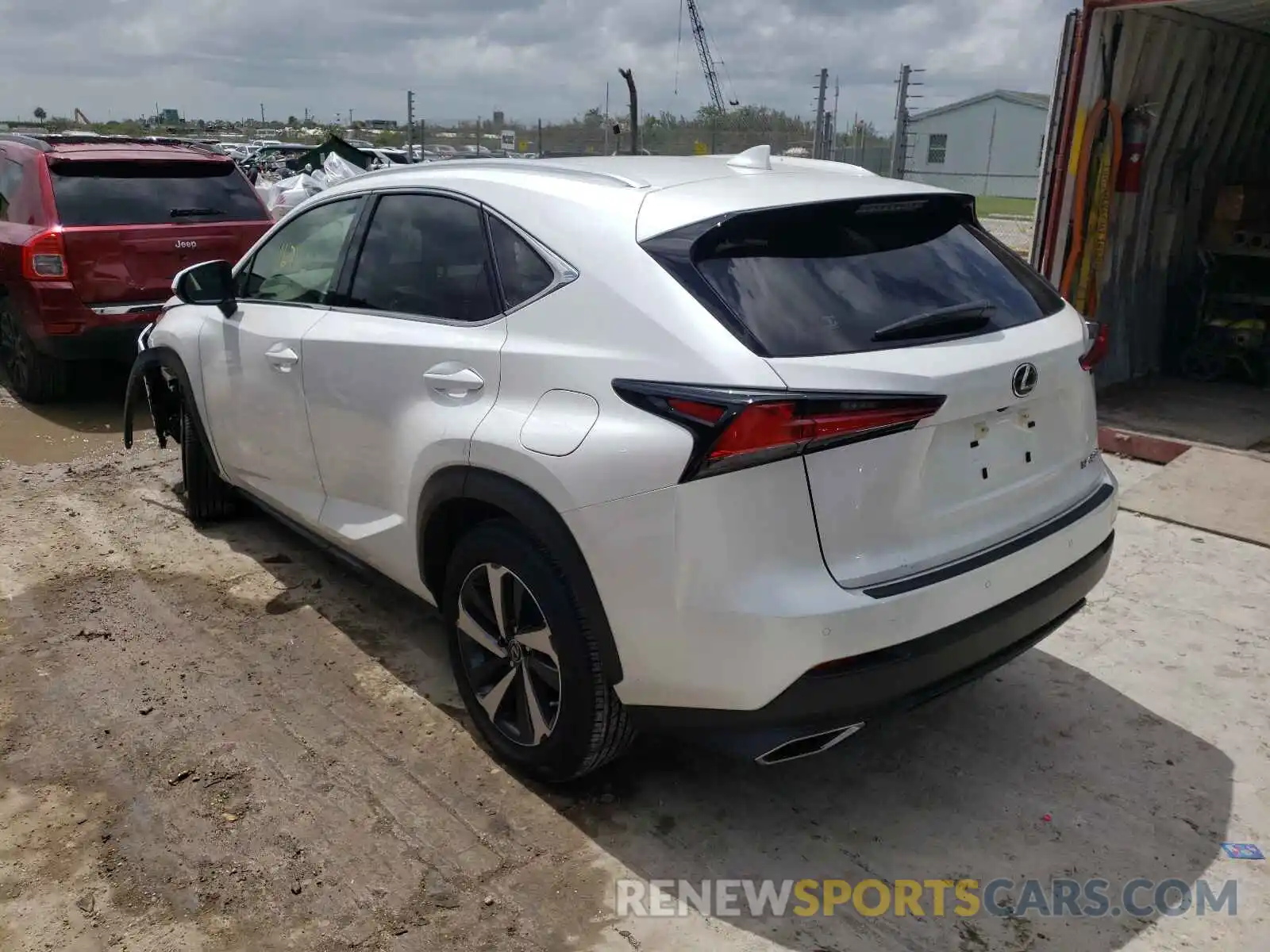 3 Photograph of a damaged car JTJGARBZ9M5029577 LEXUS NX 2021