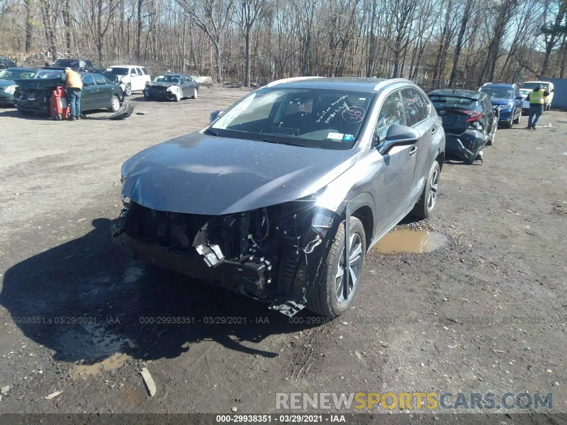 2 Photograph of a damaged car JTJGARDZ0M2238849 LEXUS NX 2021