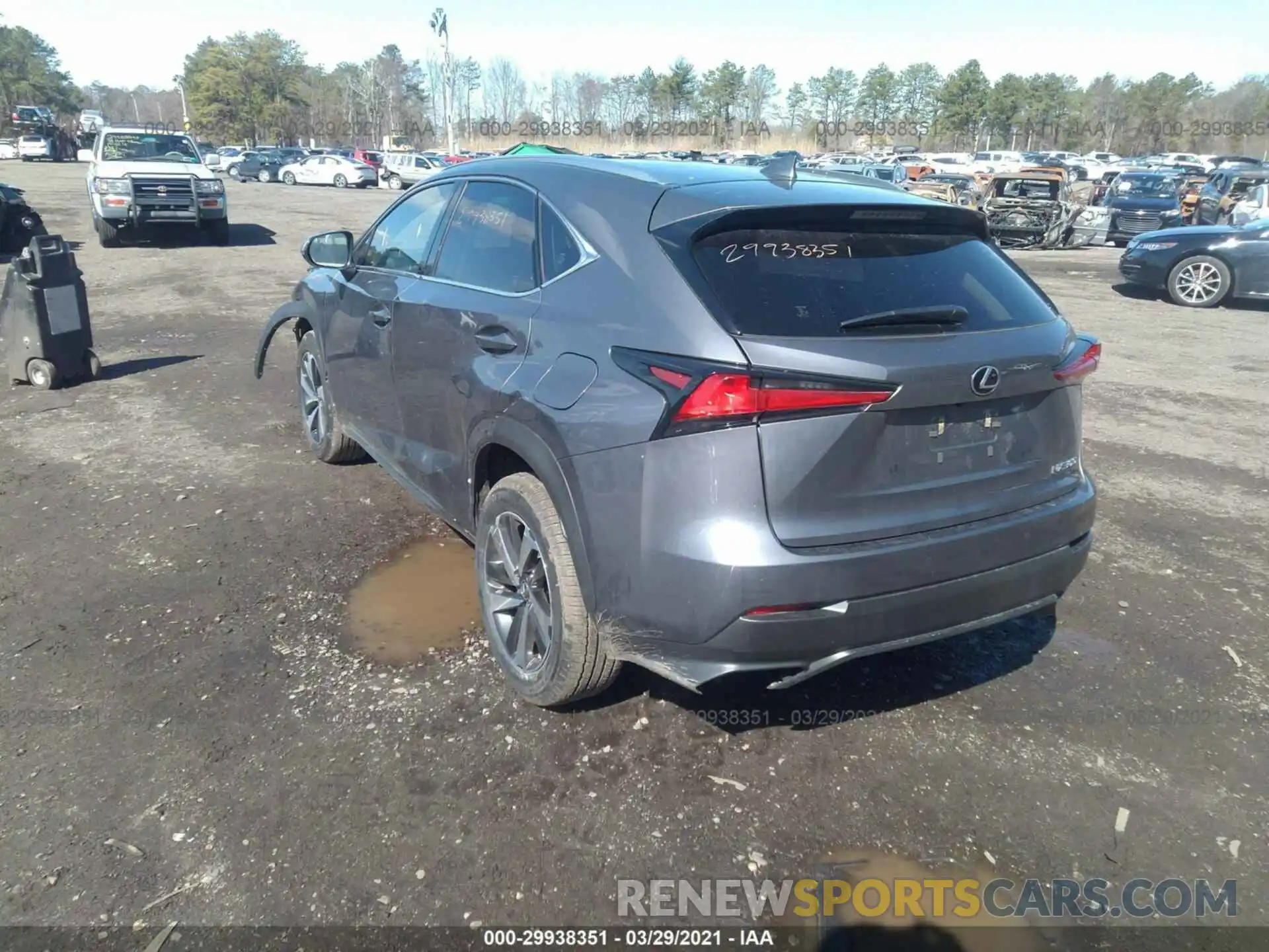 3 Photograph of a damaged car JTJGARDZ0M2238849 LEXUS NX 2021