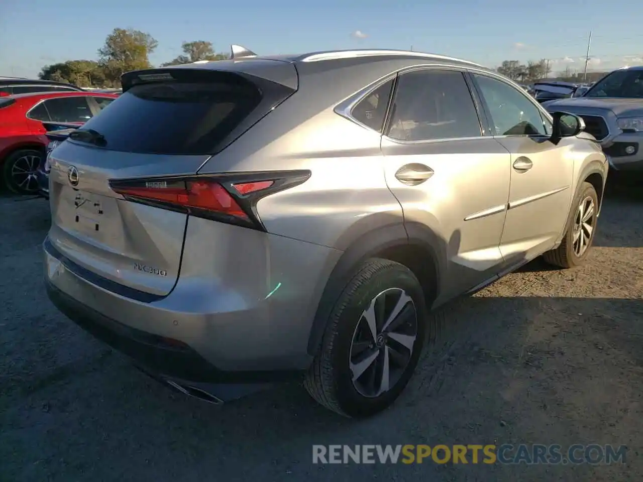 4 Photograph of a damaged car JTJGARDZ0M2244845 LEXUS NX 2021