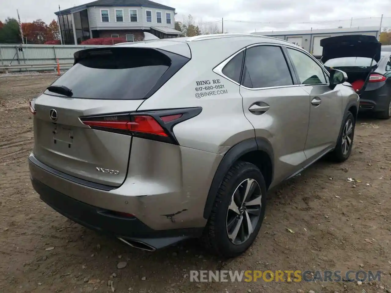 4 Photograph of a damaged car JTJGARDZ0M2253822 LEXUS NX 2021