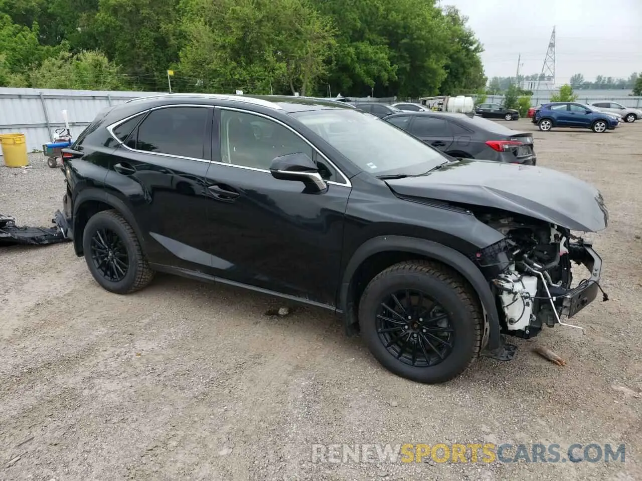 4 Photograph of a damaged car JTJGARDZ1M2256342 LEXUS NX 2021