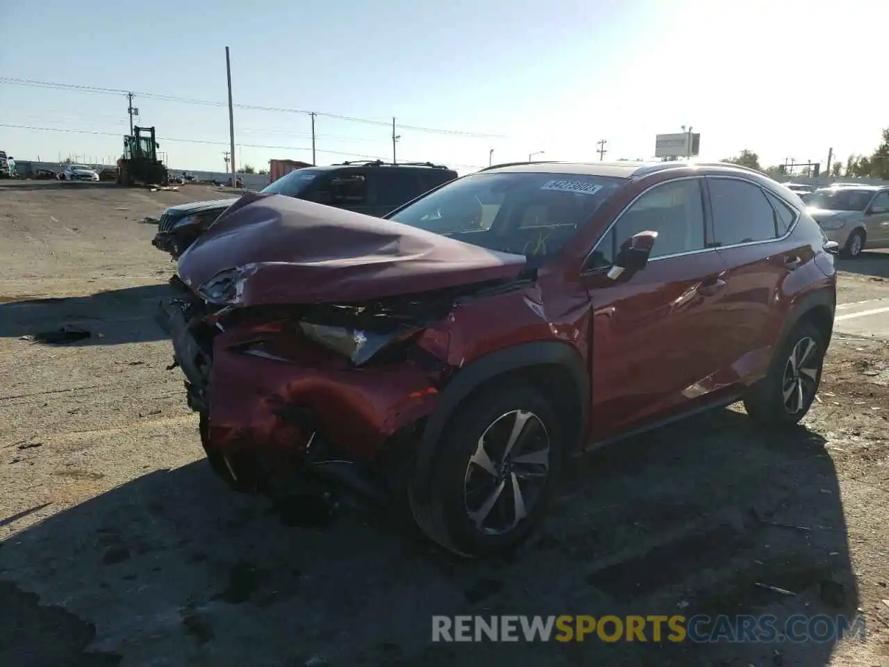 2 Photograph of a damaged car JTJGARDZ1M5022877 LEXUS NX 2021