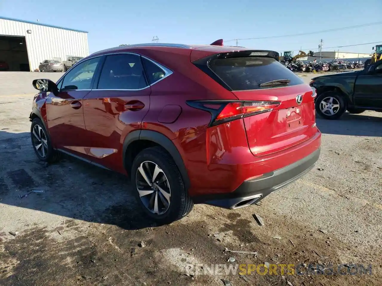 3 Photograph of a damaged car JTJGARDZ1M5022877 LEXUS NX 2021