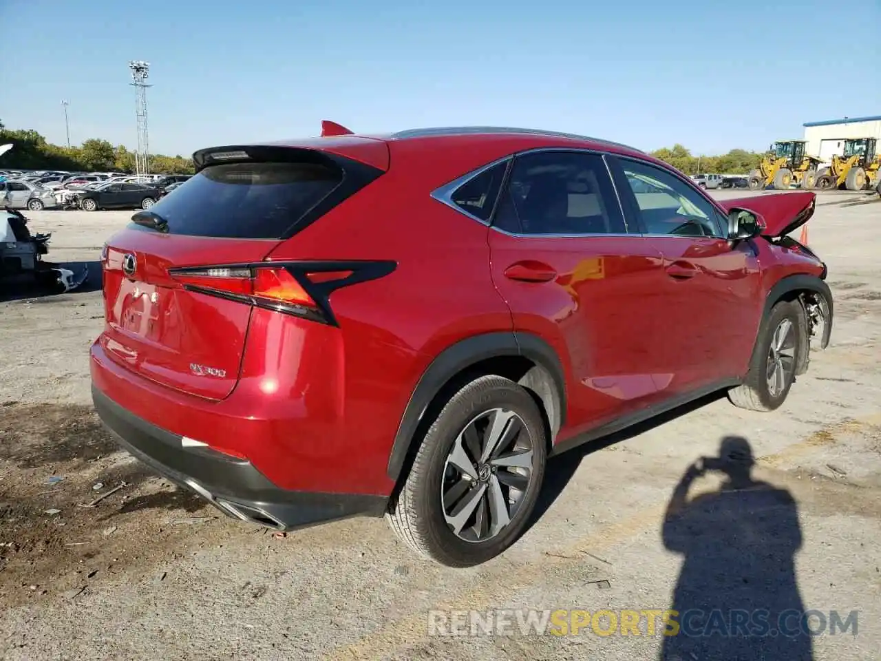 4 Photograph of a damaged car JTJGARDZ1M5022877 LEXUS NX 2021