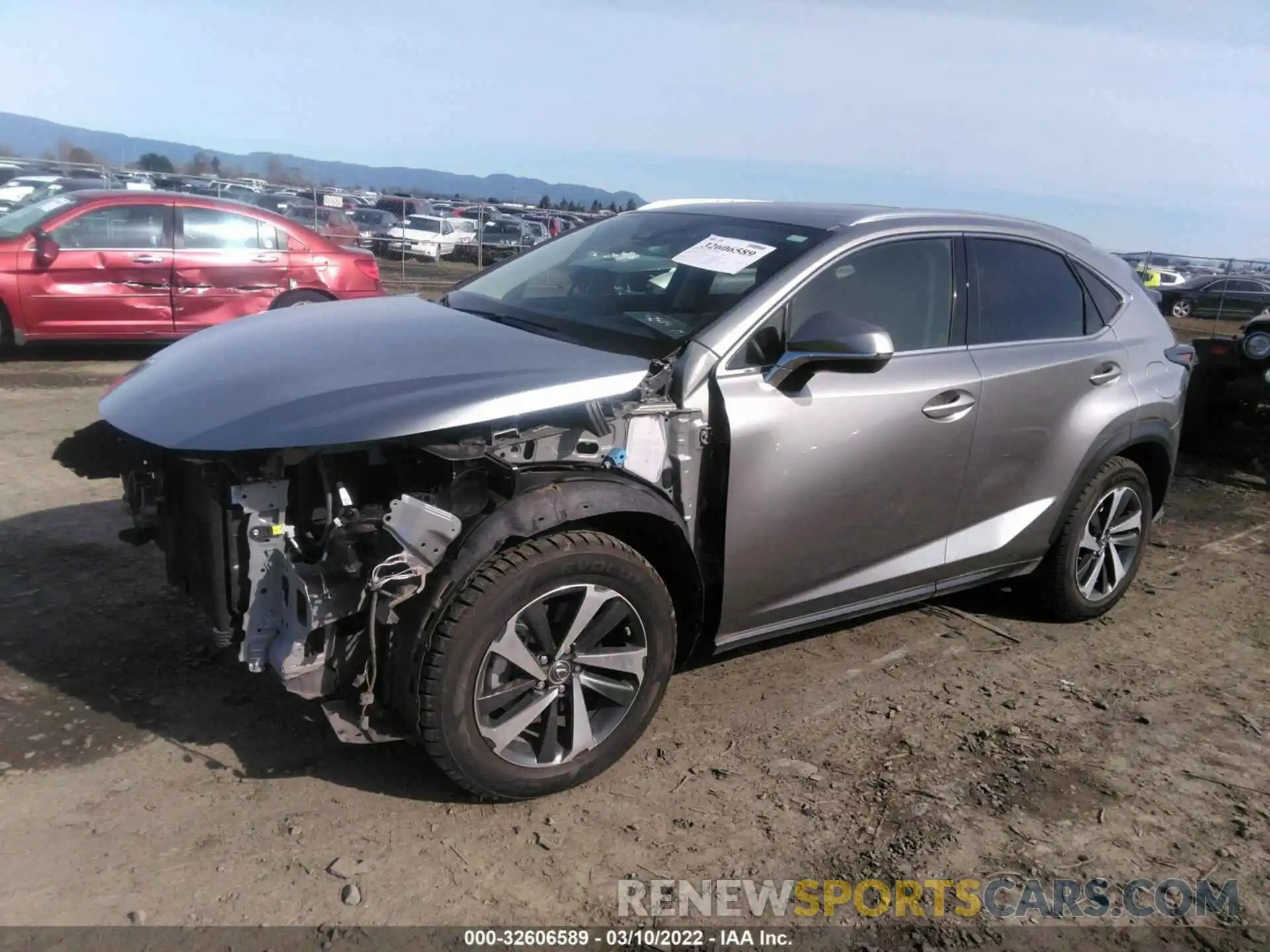 2 Photograph of a damaged car JTJGARDZ2M2243406 LEXUS NX 2021