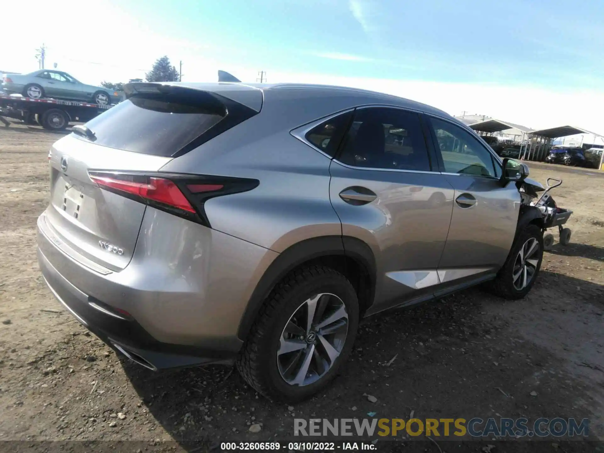 4 Photograph of a damaged car JTJGARDZ2M2243406 LEXUS NX 2021