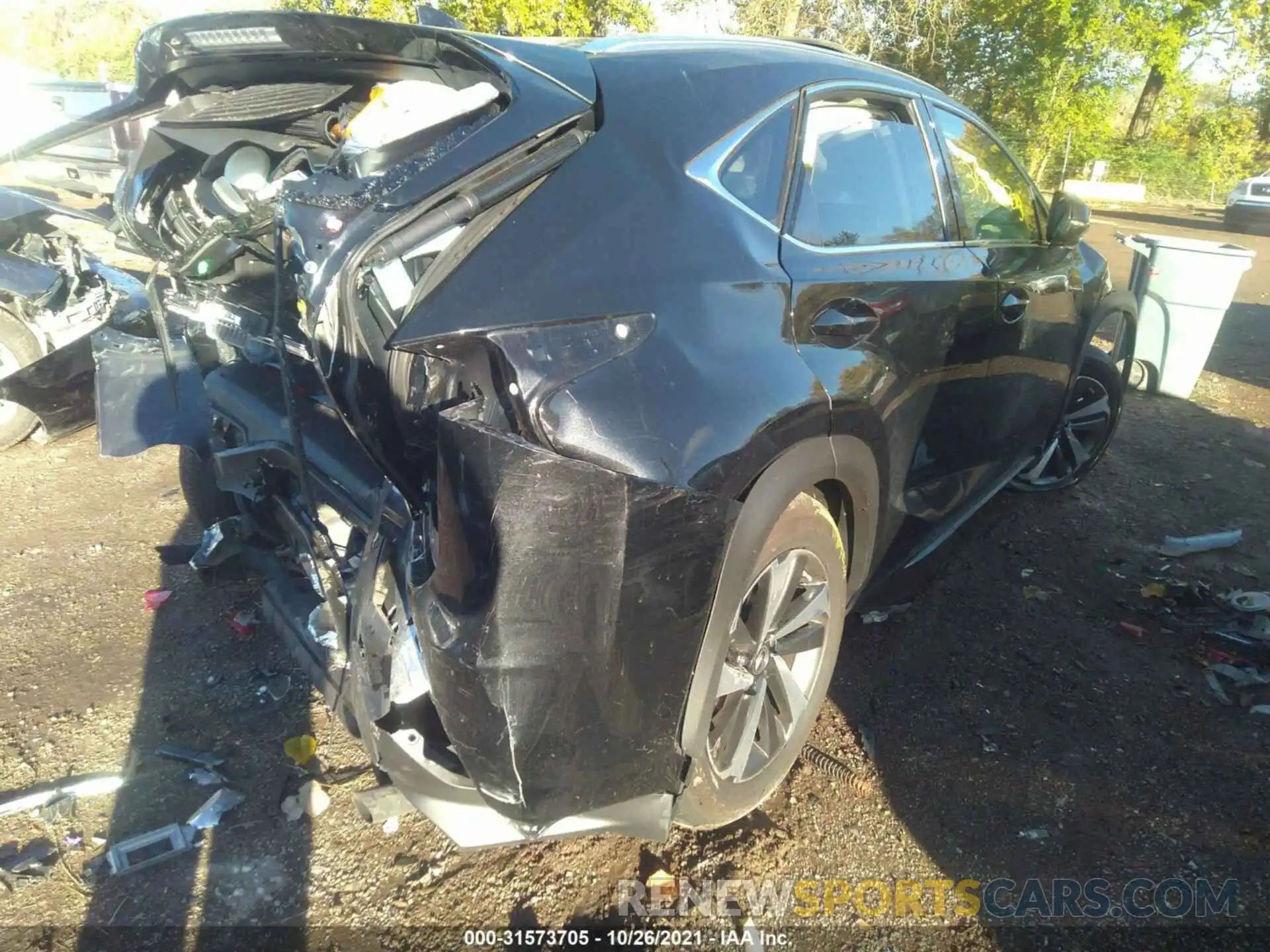 3 Photograph of a damaged car JTJGARDZ2M2246936 LEXUS NX 2021