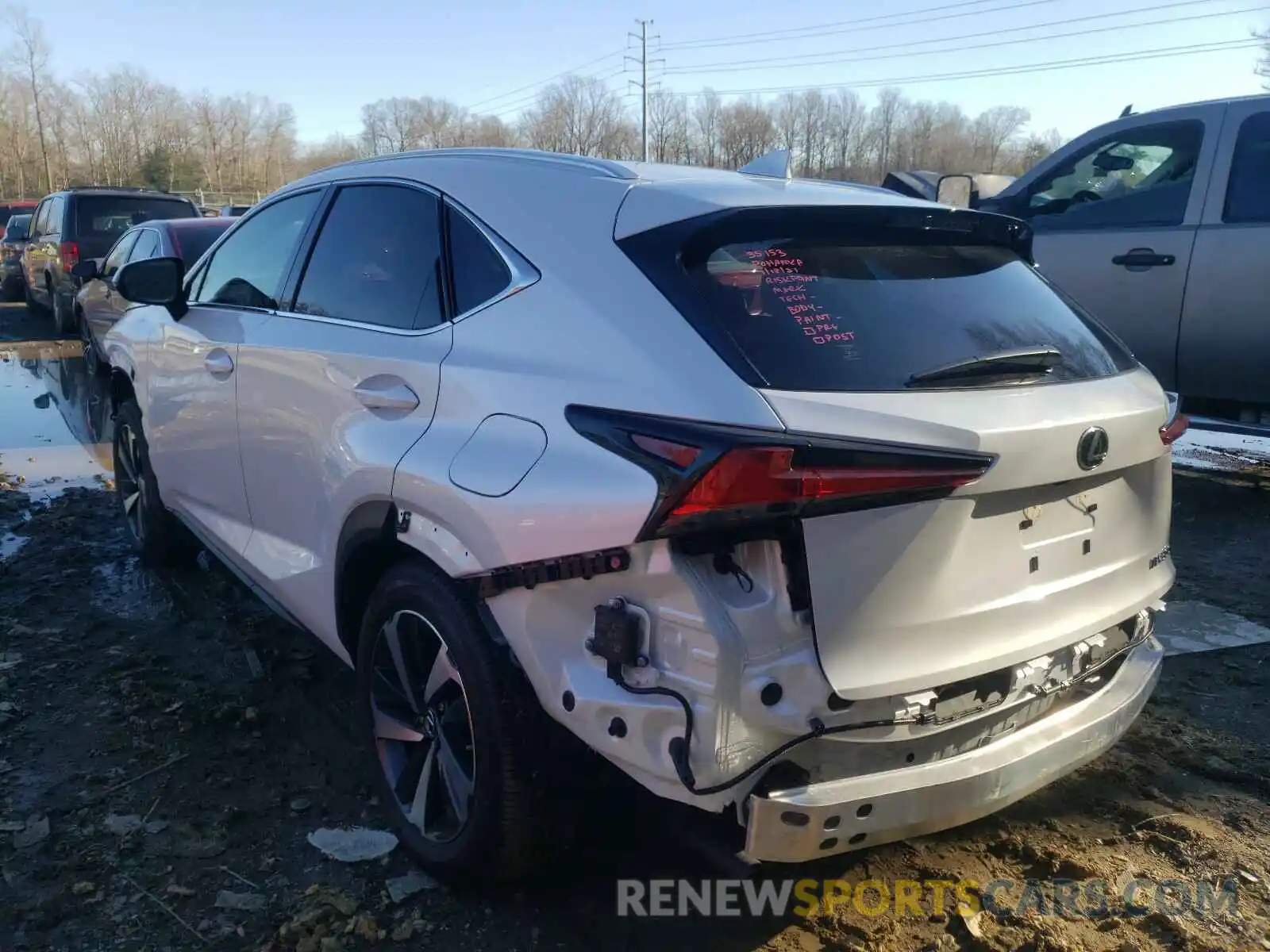 3 Photograph of a damaged car JTJGARDZ4M5023361 LEXUS NX 2021