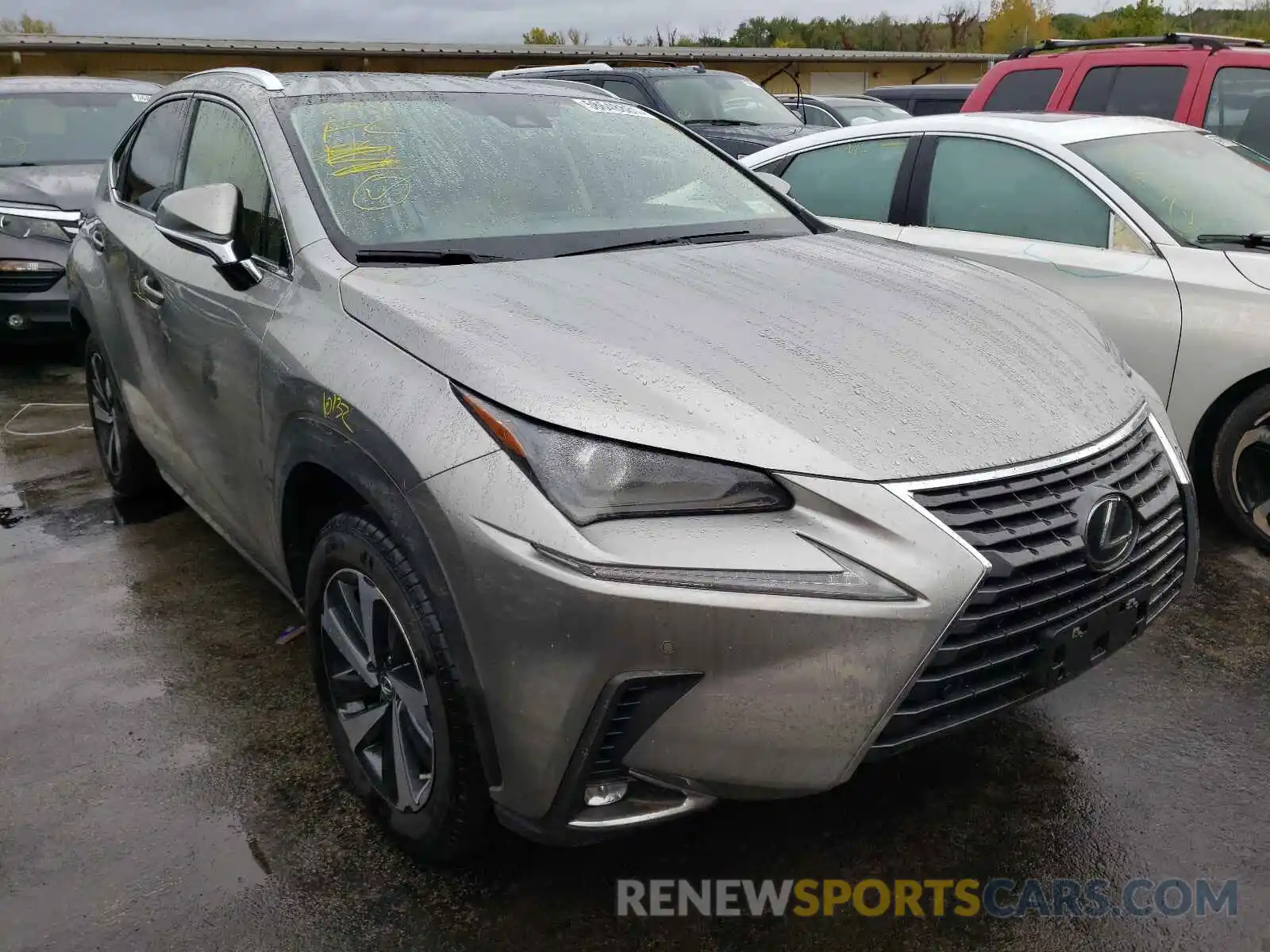 1 Photograph of a damaged car JTJGARDZ5M2254027 LEXUS NX 2021