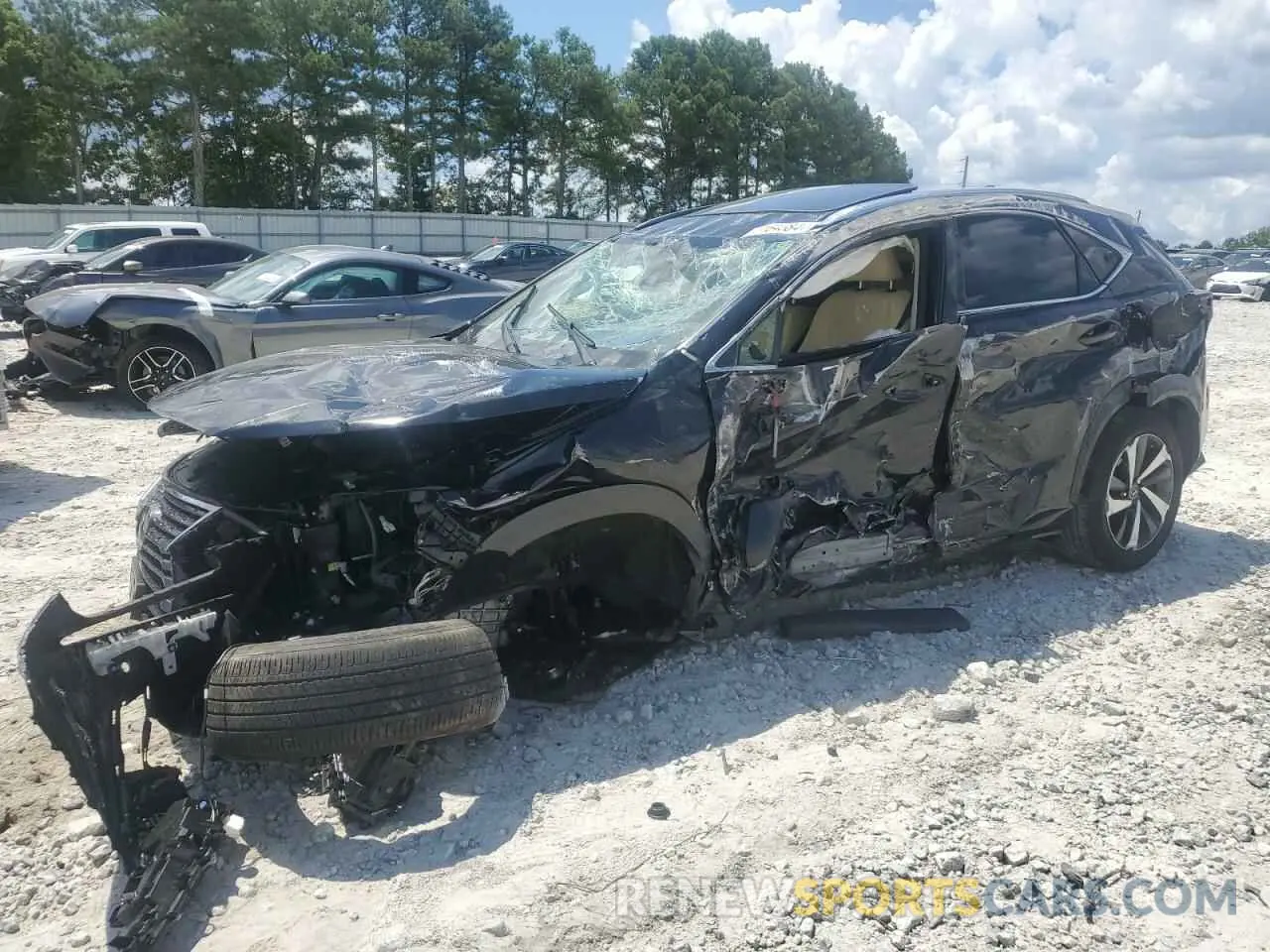 1 Photograph of a damaged car JTJGARDZ6M2245112 LEXUS NX 2021