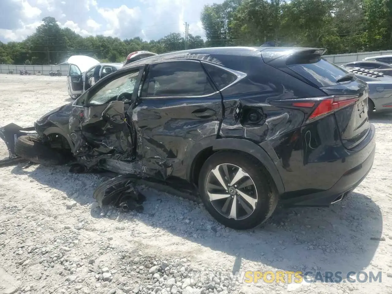 2 Photograph of a damaged car JTJGARDZ6M2245112 LEXUS NX 2021