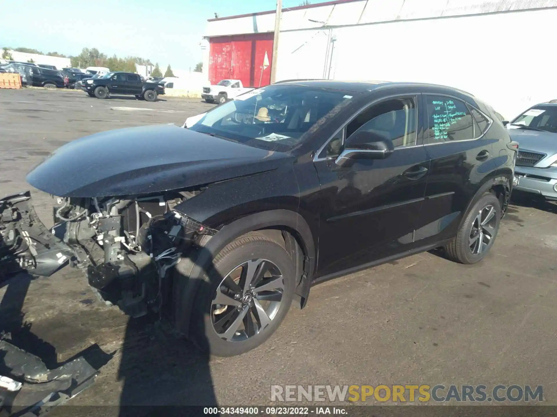 2 Photograph of a damaged car JTJGARDZ6M2250813 LEXUS NX 2021