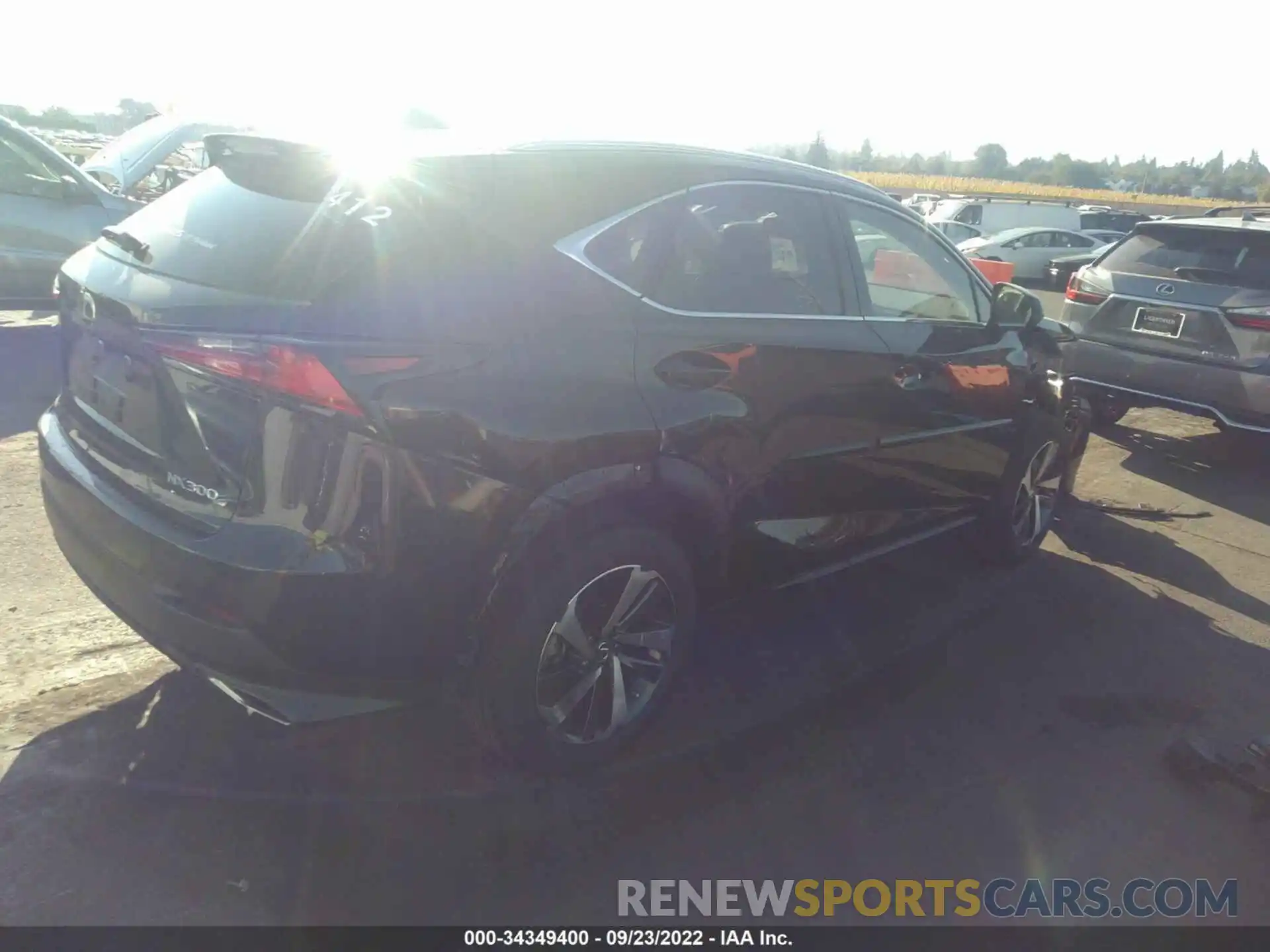 4 Photograph of a damaged car JTJGARDZ6M2250813 LEXUS NX 2021