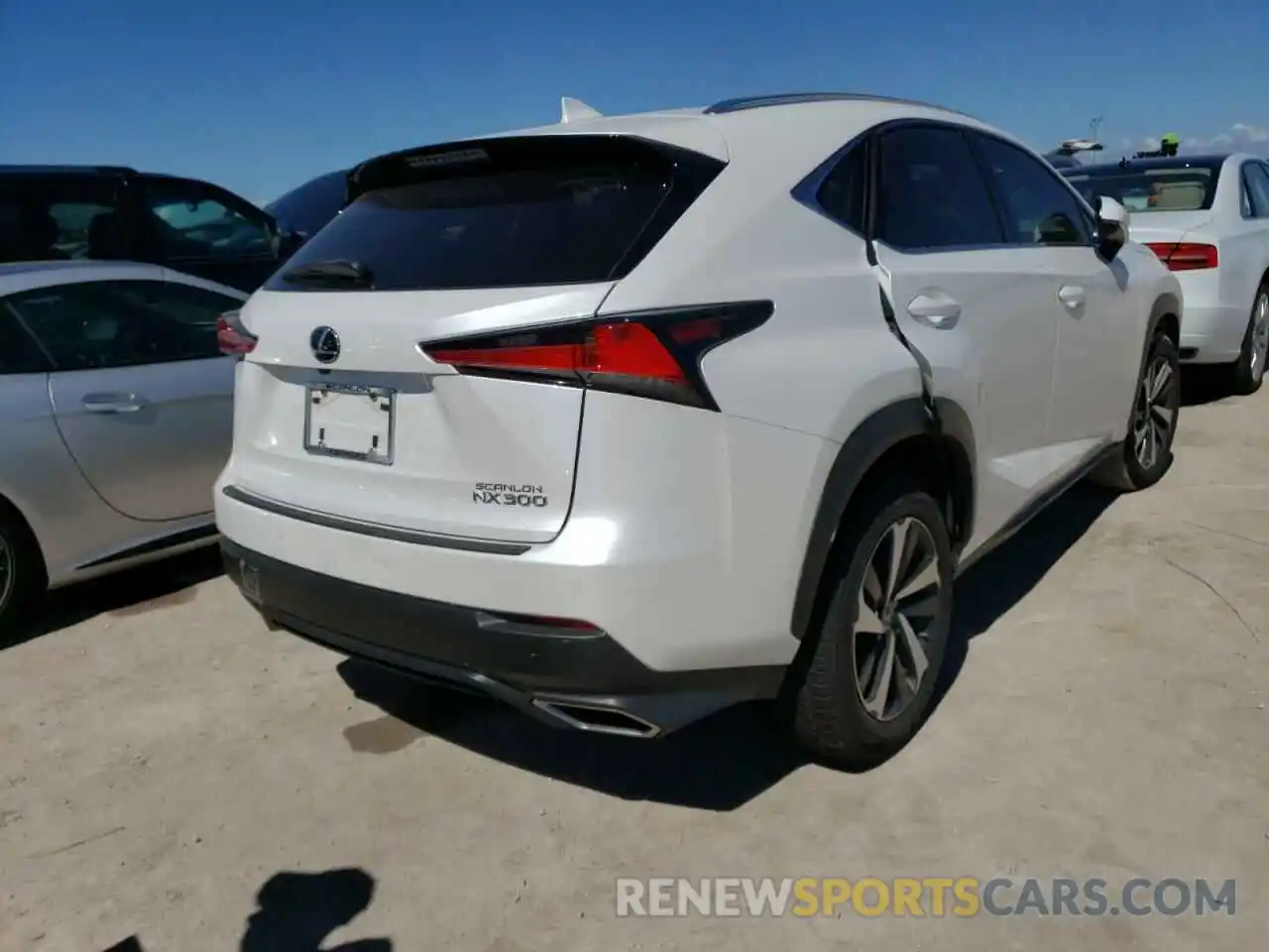 4 Photograph of a damaged car JTJGARDZ7M5021233 LEXUS NX 2021