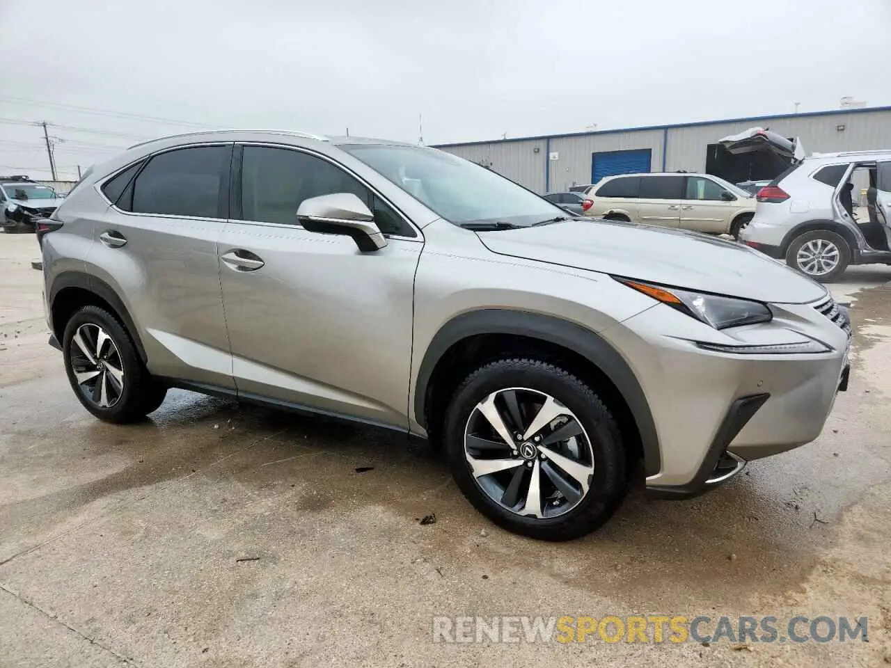 4 Photograph of a damaged car JTJGARDZ9M2243757 LEXUS NX 2021