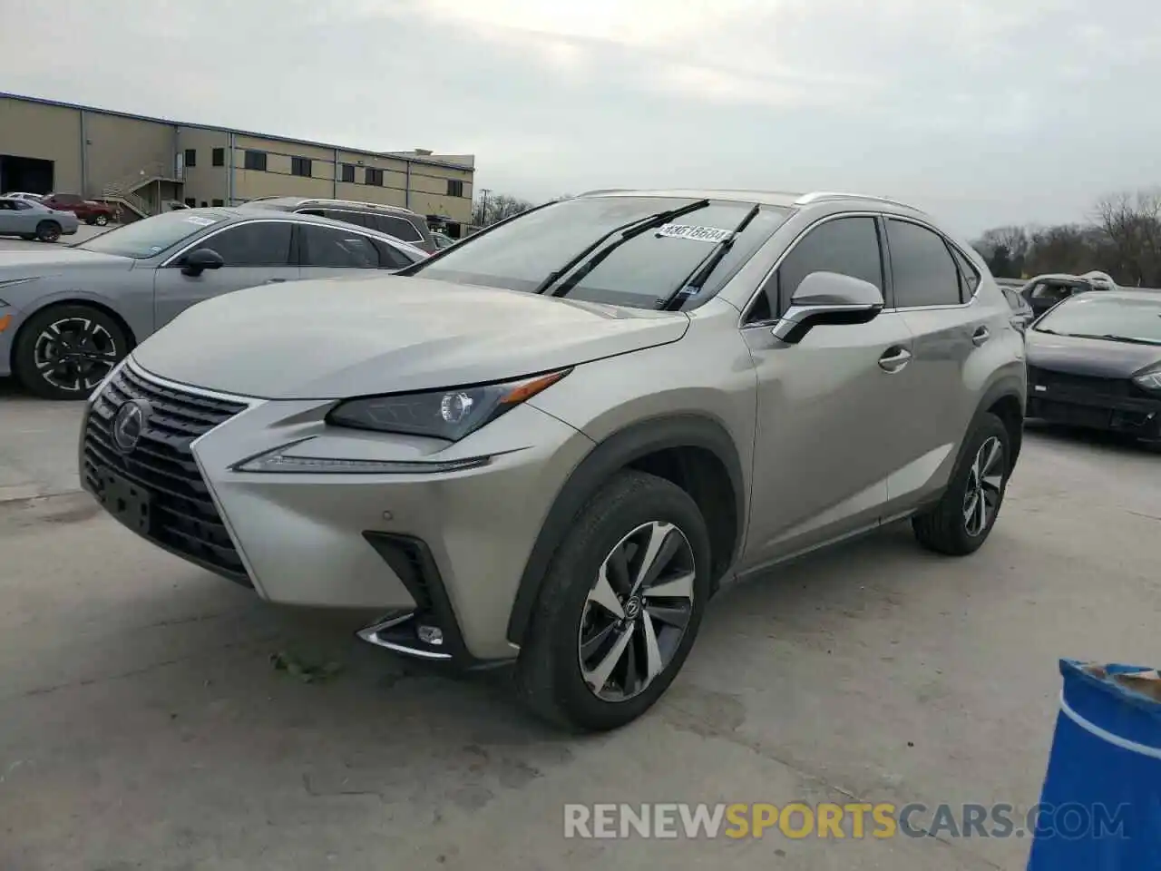 1 Photograph of a damaged car JTJGARDZ9M5030659 LEXUS NX 2021