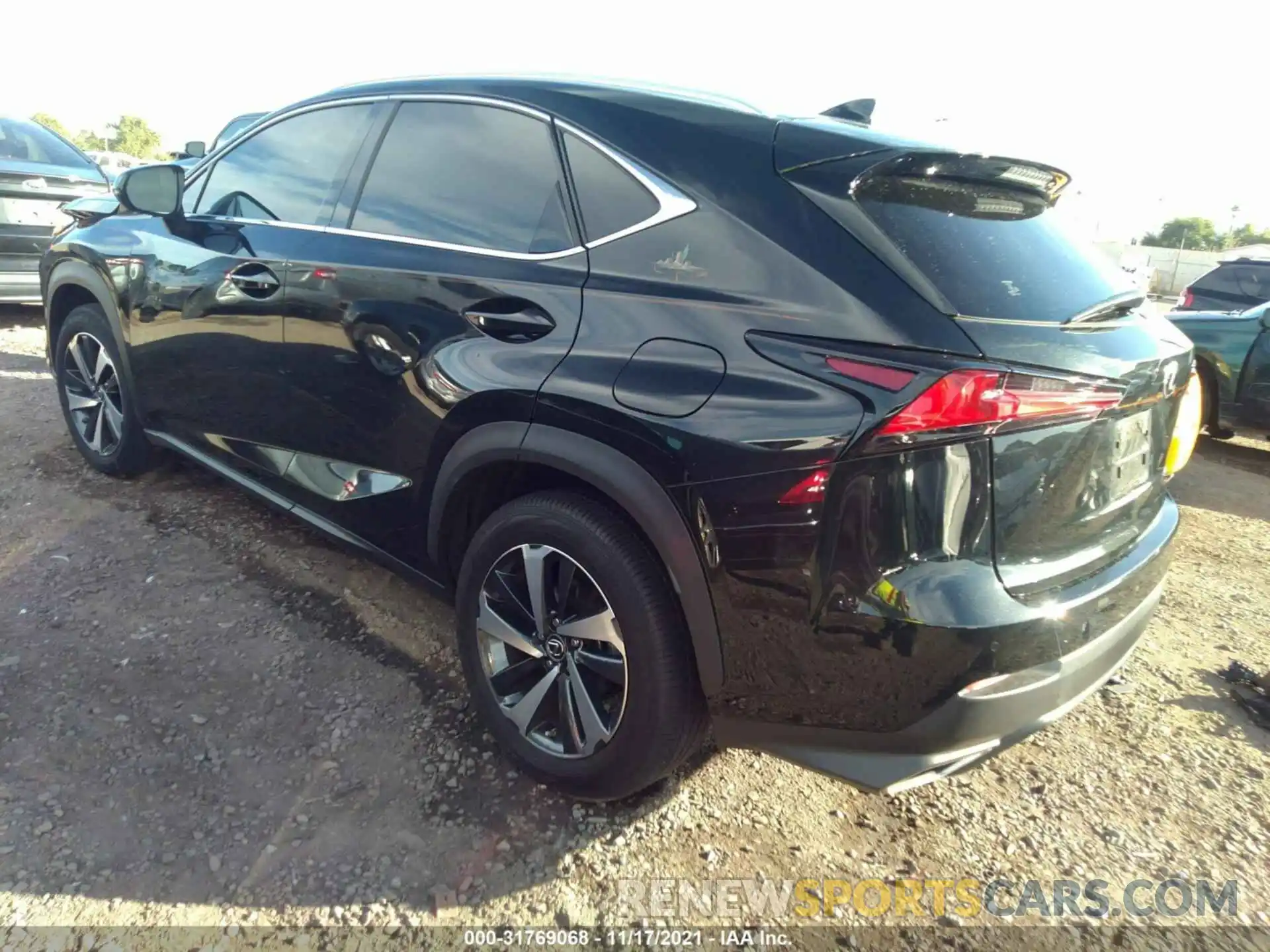 3 Photograph of a damaged car JTJGARDZXM2242956 LEXUS NX 2021