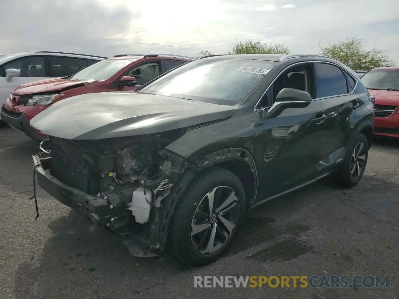 1 Photograph of a damaged car JTJGJRDZ0M2151890 LEXUS NX 2021
