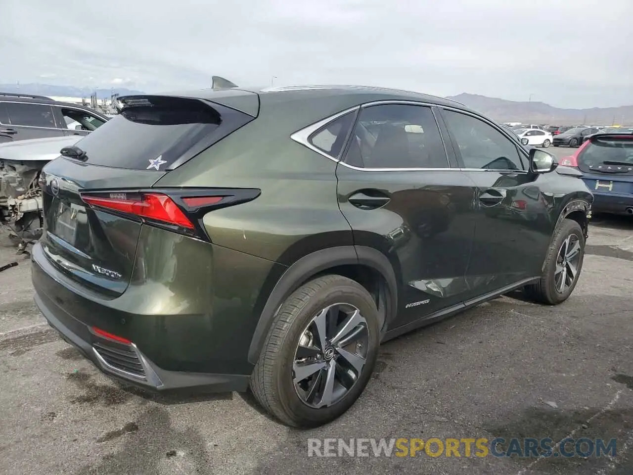 3 Photograph of a damaged car JTJGJRDZ0M2151890 LEXUS NX 2021