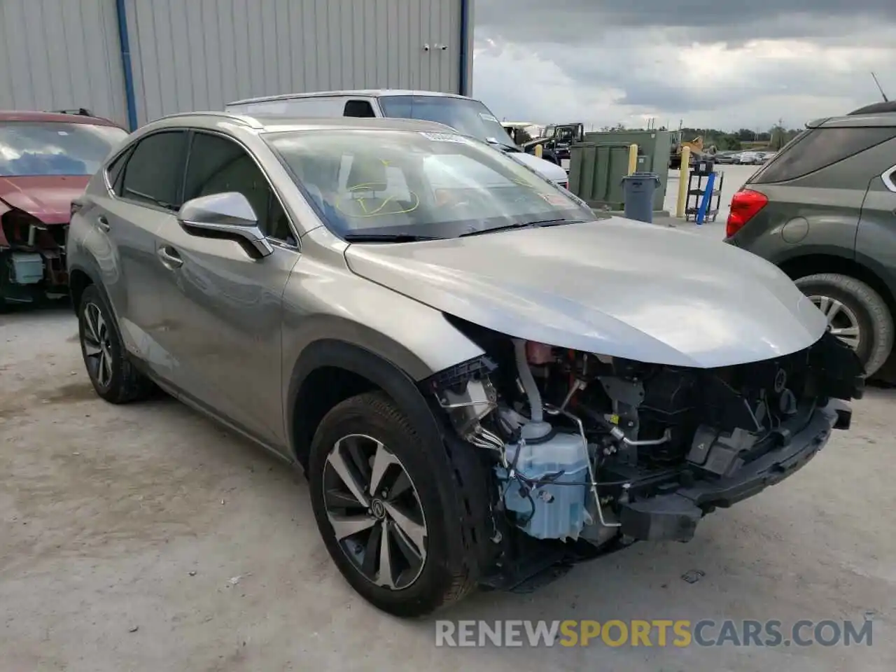 1 Photograph of a damaged car JTJGJRDZ0M2157589 LEXUS NX 2021